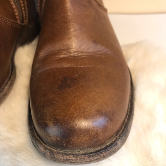 FRYE Women’s 15R Leather Riding Boot Brown 7.5 B - Picture 12 of 15